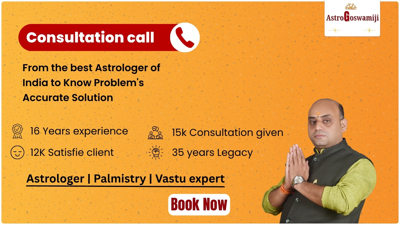 Book Consultaion call from Astrogoswamiji best astrologer varanasi