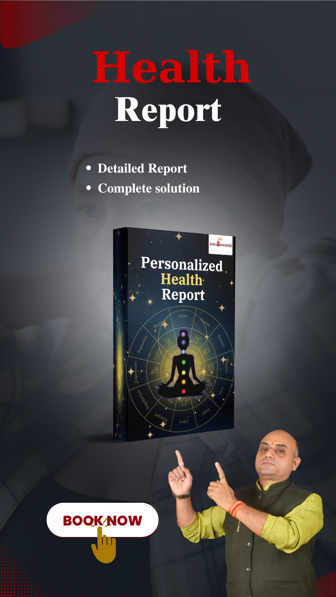 Health report by Astrogoswamiji